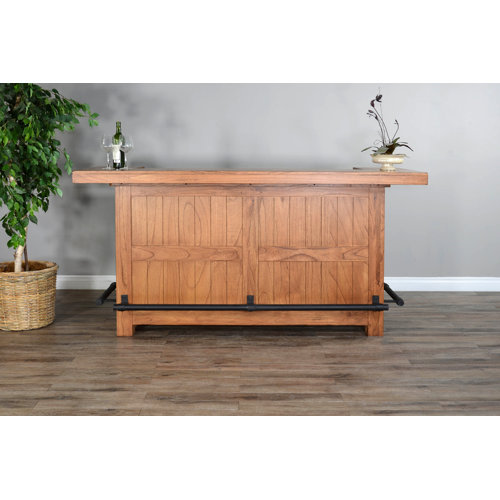 August Grove® Gridley 80'' Home Bar & Reviews Wayfair
